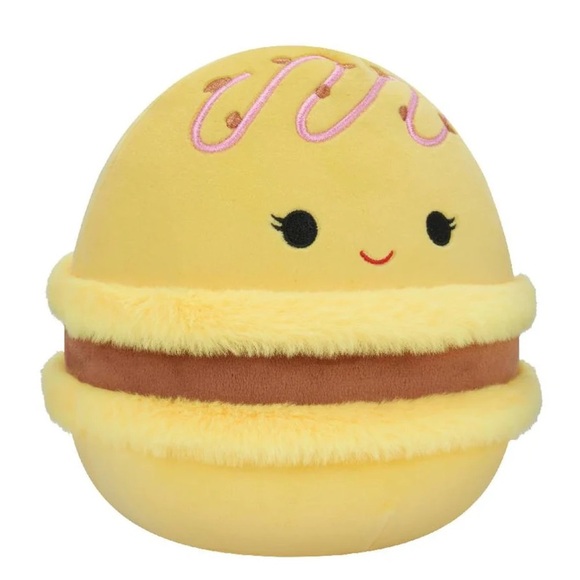 Squishmallows Visconti The Lemon & Chocolate Macaroon 11” - Picture 4 of 9